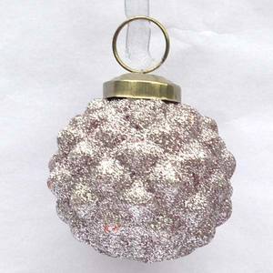 Ornements de Noël en verre scintillant de luxe, décorations de Noël scintillantes et festives |   Boules de décoration pour la maison, fête de vacances, vente en gros, en vrac - Product Image 1