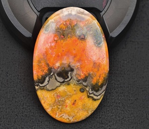 สุดยอดคุณภาพ!! Bumble Bee Jasper หินแจสเปอร์ทรงหลวม,หินประดับผึ้งแบบกึ่งมีค่า - Product Image 1