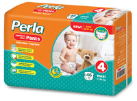 Couches-culottes bébé XXL N°7 PERLA respirantes avec protection anti-fuites 3D