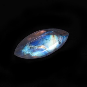 " 5X10mm Marquise Natural Rainbow Moonstone " Wholesale Factory Price High Quality Loose Gemstone | NATURAL RAINBOW MOONSTONE | - Product Image 3
