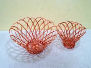 Organizador de almacenamiento de Metal apilable, cesta de alta calidad con parte frontal abierta para armarios de cocina, color oro rosa - Product Image 6