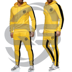 Trajes de chándal con capucha para hombre, conjunto de chándal personalizado, OEM, venta al por mayor - Product Image 3