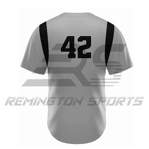 <b>Cheap</b> Newest Style Custom Polyester Baseball Uniform Plain Regular Fit and Top Quality Stitching Baseball Uniform - Product Image 4
