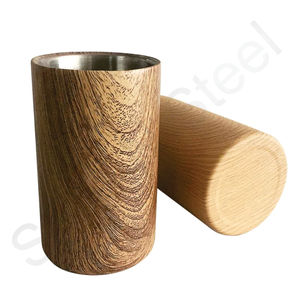 Refroidisseur à vin avec barre d'impression en bois Ensembles de bar extérieur bon marché en acier inoxydable - Product Image 2