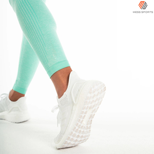 Mallas de entrenamiento con realce de trasero para mujer, con Logo personalizado, diseño de sonrisa, sin costuras, scrunch - Product Image 5