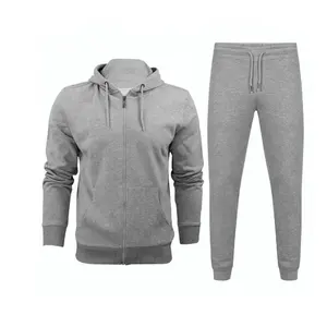 Online Shopping New Design Men's Jogger Set Zipper Wholesale Price Export Oriented Direct Factory Manufacture From Bangladesh