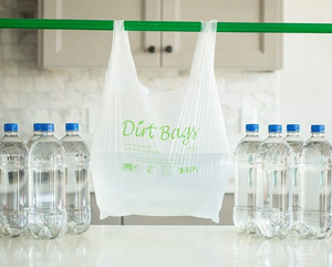Sac biodégradable de haute qualité sac à provisions en plastique compostable - Product Image 3