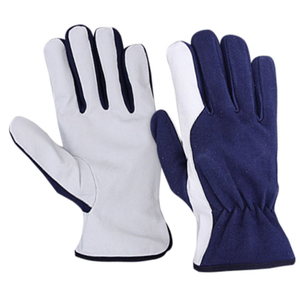 Gants de travail en cuir de chèvre, pour le bricolage, assemblé - Product Image 6