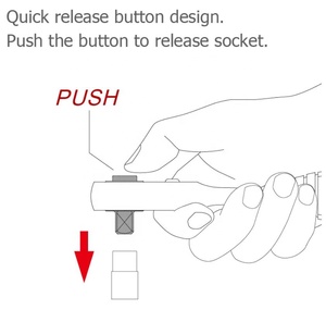 Engranaje de aleación 24/48 Mango de trinquete 1/2 de espesor Modelo A55 - Product Image 4