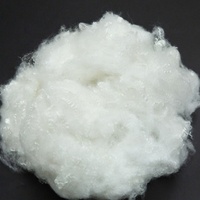 100% Polyester Vezel 1.4D Effen Wit Een Grade Vikohasan Fabrikant En Synthetische Vezels En Grs Gerecycled Polyester Fiber