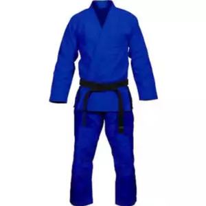 ชุดกีฬาสำหรับผู้ใหญ่ผ้าลายคลื่นไข่มุก450gsm ออกแบบได้ตามต้องการปักลาย Jiu Jitsu GI แบบบราซิลออกแบบได้ตามต้องการ - Product Image 3