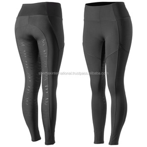Mallas de equitación personalizadas de alta calidad para mujer Shemax, pantalones ecuestres ecológicos para montar a caballo en todos los colores, rienda de cuero - Product Image 5