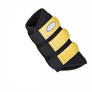 Botas de cepillado de cuero PU para caballos, precio al por mayor, cómodas botas de tendón ajustadas ajustables antideslizantes de Standard International - Product Image 6