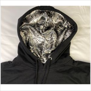 Pull à capuche doublé en Satin personnalisé de haute qualité - Product Image 5