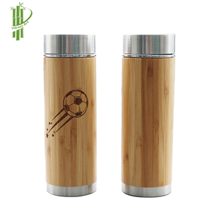 Botella de agua al vacío de bambú, almacenamiento respetuoso con el medio ambiente, resistente al calor, taza de vacío de madera, respetuoso con el medio ambiente, bueno para la salud, 2022 - Product Image 1