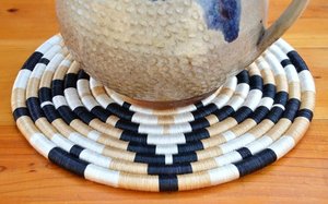 Vente en gros, panier en jonc de mer Amazon, décoration murale pour la maison, style Boho, artisanat Tienphong, made me in Vietnam - Product Image 3