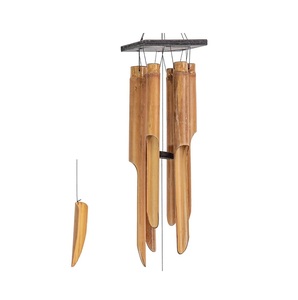 Carillón de viento de bambú NATURAL para el hogar, carillón de viento decorativo para el hogar, precio más bajo en Vietnam 99GD - Product Image 6