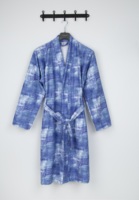 Peignoirs en polycoton tissés pour femmes en polyester/coton de haute qualité serviette turque imprimée numérique pour la maison automne printemps