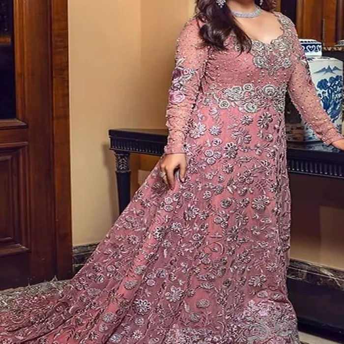 2021 2022 Nhà Thiết Kế Pakistan Salwar Kameez Suit Đảng Mặc Salwar Wedding Suit Của AJM TRADE HOUSE