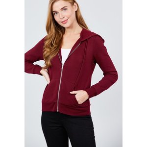 2026 <b>Women's</b> Basic <b>Zip</b> <b>Up</b> Fleece Hoodie <b>Jacket</b> Lightweight - Product Image 1