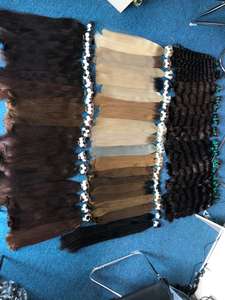 Cheveux remy à la mode russe, naturels, extensions de cheveux humains, cuticules, Super double drawn - Product Image 3