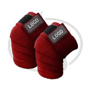 Best Quality Weightlifting <b>Knee</b> Wraps Heavy Cotton Elastic Wraps for <b>Squats</b> Gym Workout - Product Image 3