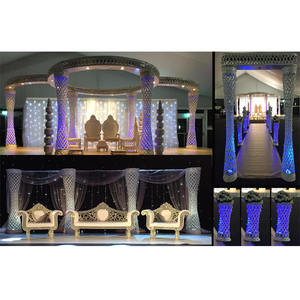 Mandap de mariage en cristal de haute qualité, style Palazzo, avec coupe diamant, pour mariage de rêve, modèle Autriche, Nouvelle-Zélande, très demandé - Product Image 1