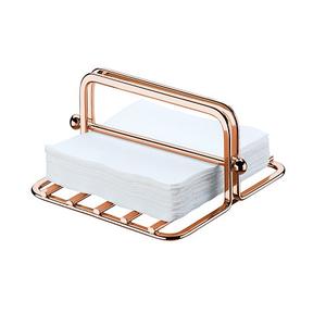 ที่ใส่กระดาษเช็ดปากทรงสี่เหลี่ยมที่ใส่กระดาษทิชชูโลหะสีดำสำหรับร้านอาหารโรงแรมและสำนักงาน - Product Image 3