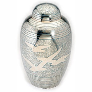 New Hot Selling Wholesale Cremation Urn Brass Cremation Urn Human Funeral Ashes <b>Keepsake</b> Metal <b>Memorial</b> Cremation Urns - Product Image 5