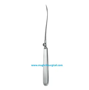 Aguja Reverdin de acero inoxidable de alta calidad Fig.1 Largo 23 cm Instrumentos quirúrgicos Fabricante y exportador - Product Image 1