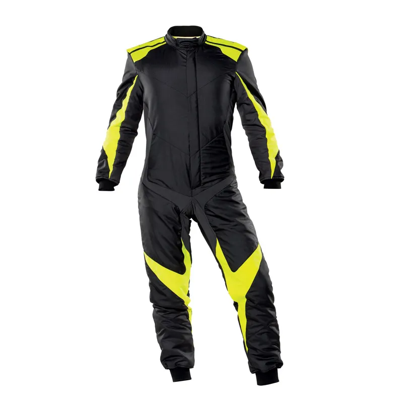 เสื้อแจ็กเก็ตสำหรับนักแข่งรถชายหญิง Gokart Nomex,ชุดสำหรับรถแข่ง Nascar Sfi Fia Repsol F1แบบสั่งทำ