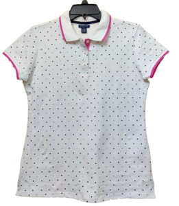 Manches courtes pour femmes 100% coton de haute qualité pour chemise imprimée à col polo Style décontracté du Bangladesh orienté vers l'exportation - Product Image 1