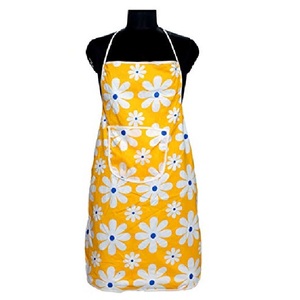 Fábrica 220GSM peso correas ajustables mujeres cocina casera delantal logotipo personalizado cocina delantal 100% algodón orgánico certificado GOTS - Product Image 4