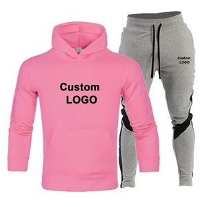 Sudadera lisa con capucha para hombre, ropa deportiva de marca privada, con bolsillo de canguro, traje de chándal de Color sólido con capucha en blanco - Product Image 6