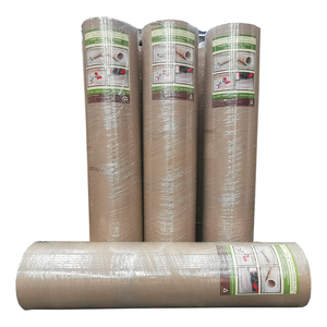 Floor Protection <b>Paper</b> <b>Roll</b> Used to Cover Floor Surfaces from Foot Traffic Overspray and Paint Dripping - Product Image 2