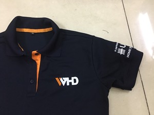Camisa de Manga Larga de Alta Calidad, Tejida, Formal, de Poliéster/Algodón, con Logotipo Bordado, 200 Gramos - Product Image 3