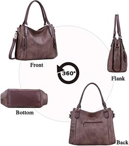 Sacs à main en cuir véritable pour femmes, nouvelle collection, à la mode - Product Image 2
