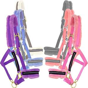 Shimshemax — ensemble de bride en Nylon, col, licou cheval rembourré, diamant, licou - Product Image 1