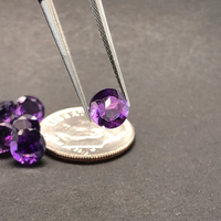 Fabricación de joyería, colgante, pulsera, pendiente, Gema de amatista, Color 100% Natural, corte a máquina de alta tecnología, Asscher de Brasil, 1 ud.