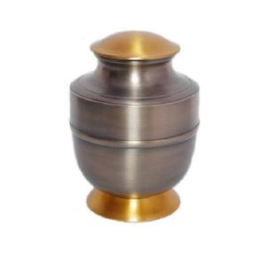 โกศทองเหลืองสำหรับงานศพทำจากโลหะงานหัตถกรรมสำหรับผู้ใหญ่โกศแกะสลักงานศิลปะ - Product Image 6