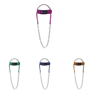Best-Selling Adjustable Neck Exerciser Harness Customized Designs Long Steel Chain Strap Support <b>Fitness</b> <b>Equipment</b> <b>Accessory</b> - Product Image 5