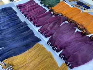 Cabello 100% humano, pelo de Color de alta calidad, sedoso, trama recta, precio de fábrica - Product Image 3