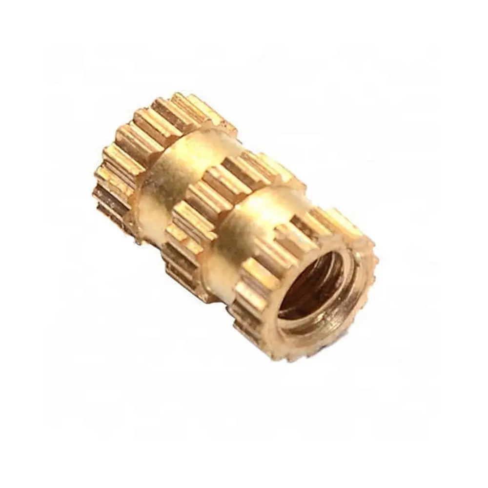 Chất Lượng Cao Brass Threaded Chèn Cho Nhựa