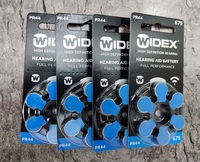 Pile pour appareil auditif Widex, taille 675, zinc-air, 1,40 V, sans mercure, fabriquée au Royaume-Uni, 1,77 grammes, fournitures de réadaptation thérapeutique
