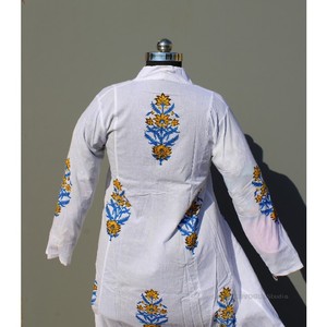 Robe d'été en coton à manches longues pour femmes, nouvelle collection - Product Image 4