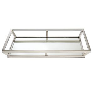 Fabricante de bandeja de servicio de espejo Plato de diseñador hecho a mano de calidad premium Bandeja de espejo al por mayor con estilo clásico - Product Image 2