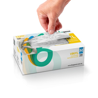 Gants jetables en vinyle PVC sans poudre vente de gros