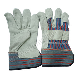 Sunny-guantes de trabajo de cuero, protección de manos, gran oferta - Product Image 5