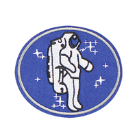 Patch tissé spatial personnalisé pour vêtements