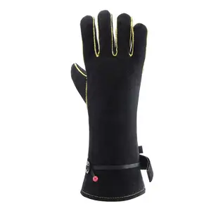 厂家直销新型设计焊接手套 | 最佳厂家定制标志优质焊接手套